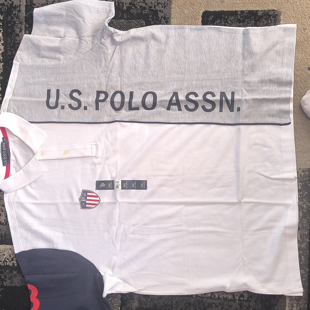 US polo shirt 3xl